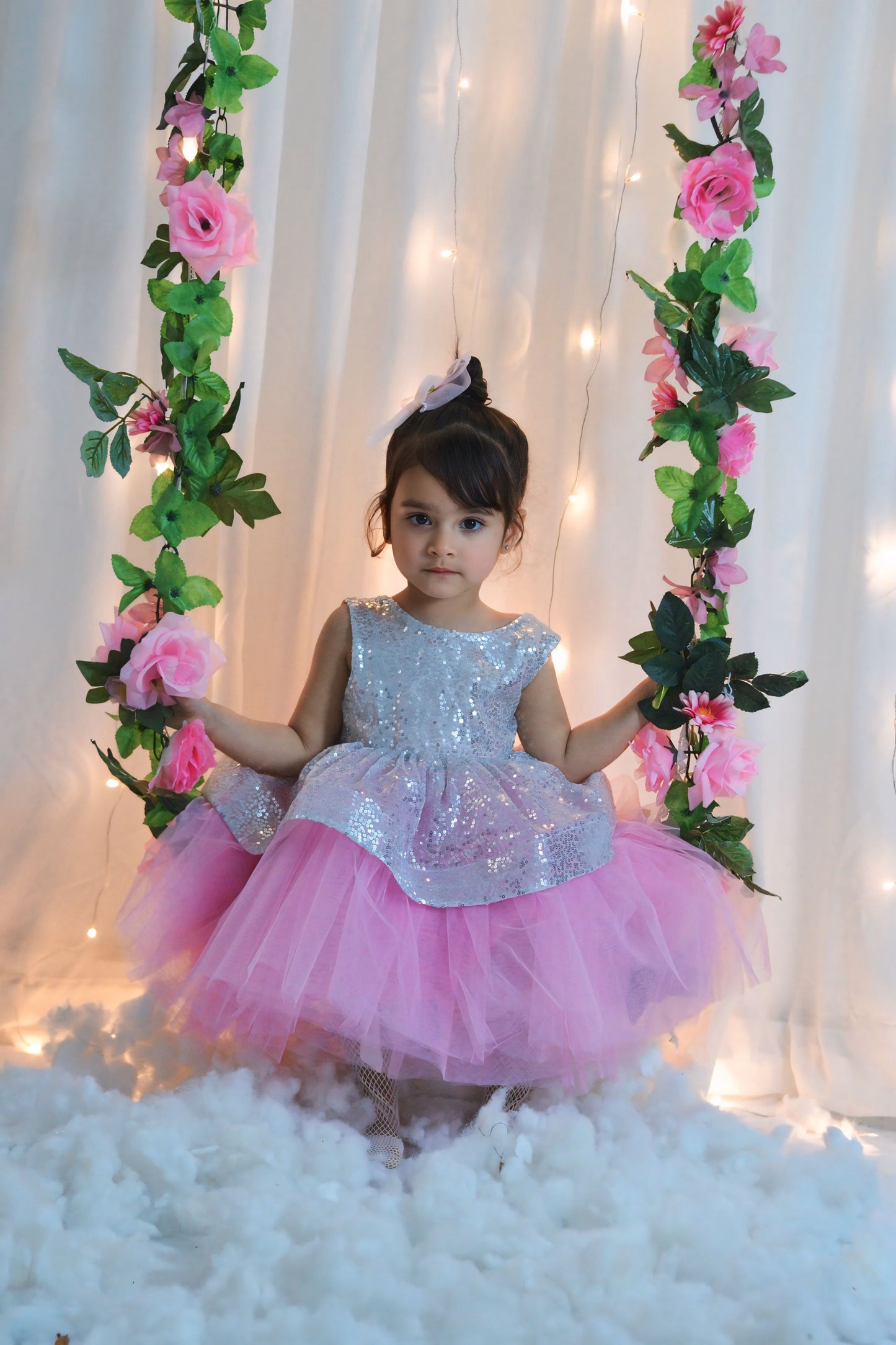 Pink Fairy Frock for Baby Girls (1–10 Years) – Cute Party & Birthday Dress